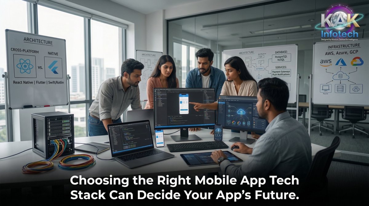 kakinfotech's tweet image. Choosing the Right Mobile App Tech Stack Can Decide Your App’s Future

Many startups focus heavily on the app idea, design, and marketing.

#MobileAppDevelopment #TechStack #AppDevelopment #StartupTech #SoftwareDevelopment #MobileApps #TechStrategy