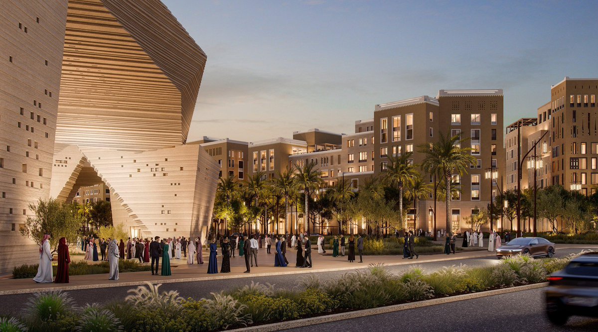 Realty_20301's tweet photo. مشروع الجادة الكبرى في الدرعية يستلهم العمارة النجدية في تصميم شارع بطول يقارب 1.9 كم، يجمع بين المساحات العامة والمتاجر والأنشطة الثقافية، ليقدم تجربة للمشاة بروح الدرعية الأصيلة، ضمن تطوير تقوده شركة الدرعية. https://t.co/clzEYOgfGO