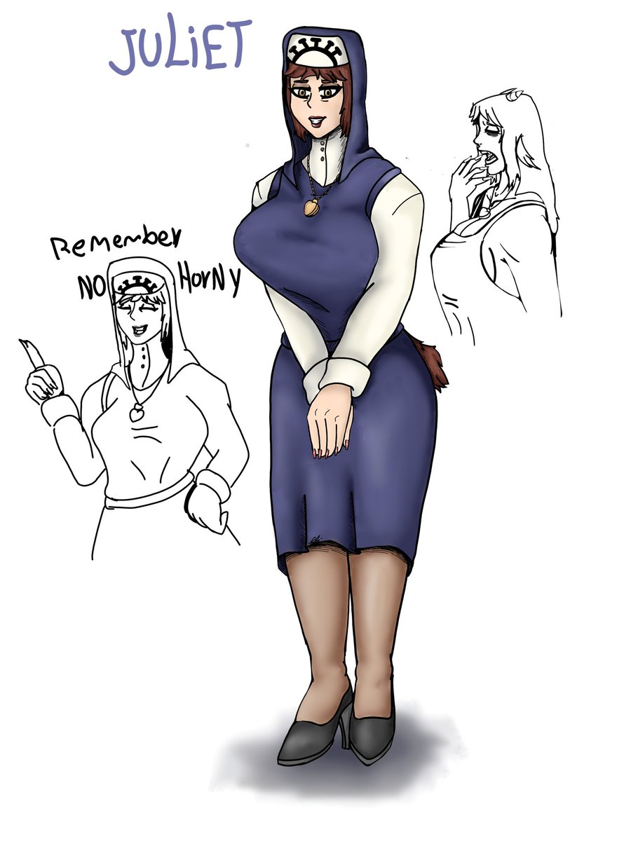 An OC I created just for a short comic 
#skullgirls #originalcharacter #oc