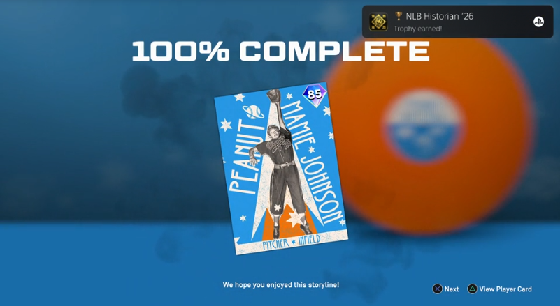 College_Lefty's tweet photo. I completed Storylines early in #MLBTheShow26 be sure to check out who you can unlock by collecting all four new legends! #ad #MLBTS26SpringTraining (yes, I asked for approval before posting this) https://t.co/PoJRNh89e0