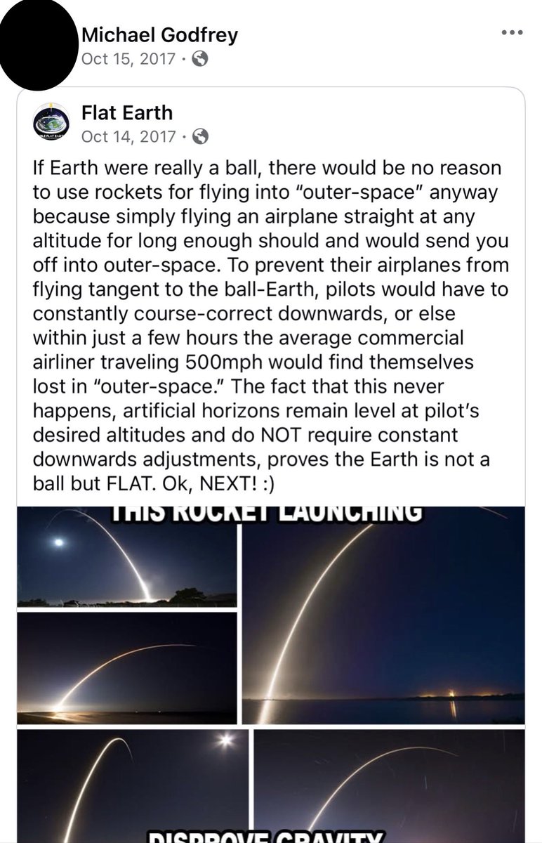 ifindincels's tweet photo. @atKensai @FlyingCrouton Ask him about flat earth https://t.co/lbdI1AHQ6h