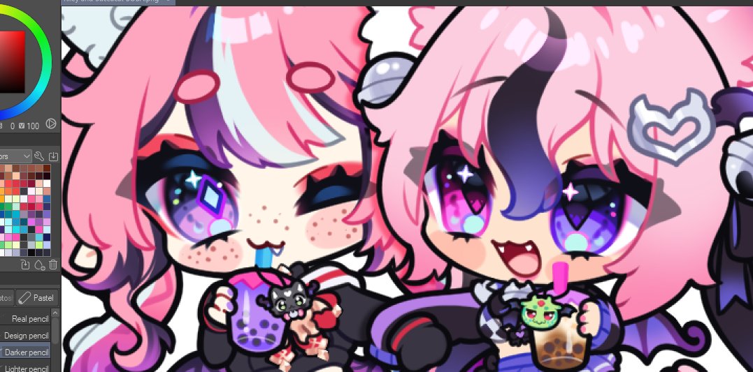 CthulhuLel's tweet photo. 🩷💜💙 https://t.co/AVpTwzeE24