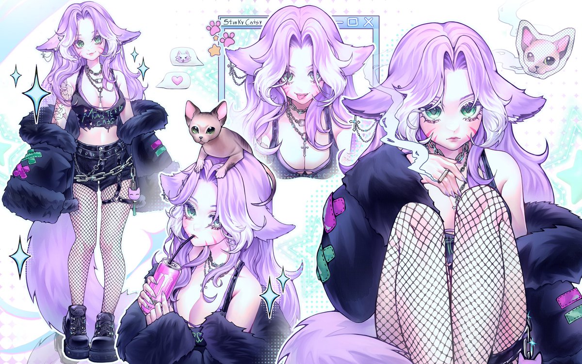 ♱⁺ 𝔖𝔱𝔦𝔫𝔨𝔶𝔠𝔞𝔱 ⁺♱ tweet media