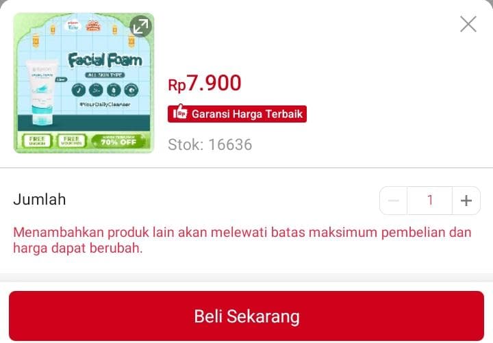 jesmoetz's tweet photo. Kulit tetap sehat bersih, dan segar pakai pegeon facial foam
Mumpung lagi promo, beli sekarang!
https://t.co/OlGZkmRPP0 https://t.co/dzcBMy0oDz