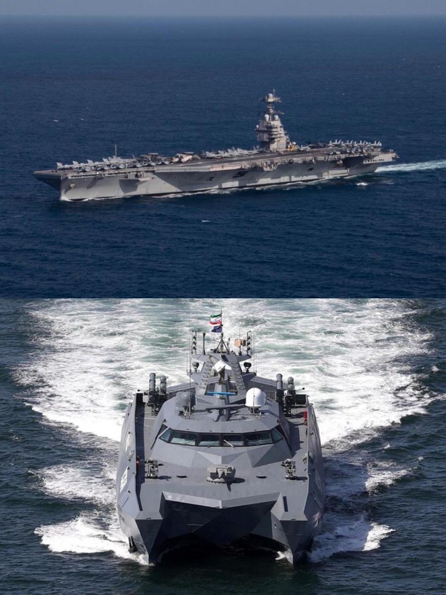 واشنطن تضرب سفينة إيرانية قرب حاملة الطائرات أبراهام لينكولن