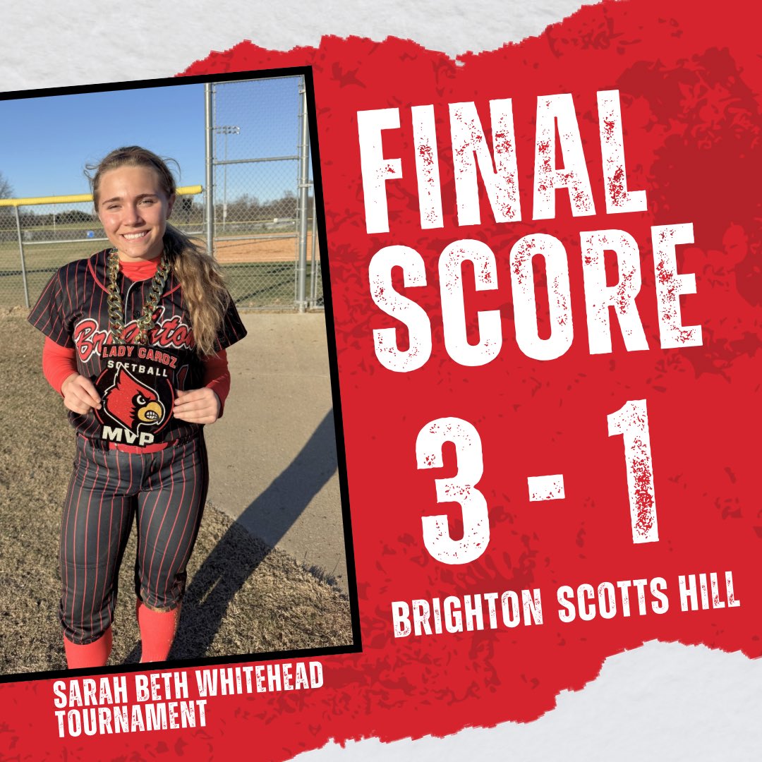 Brighton Cardinal Softball tweet media