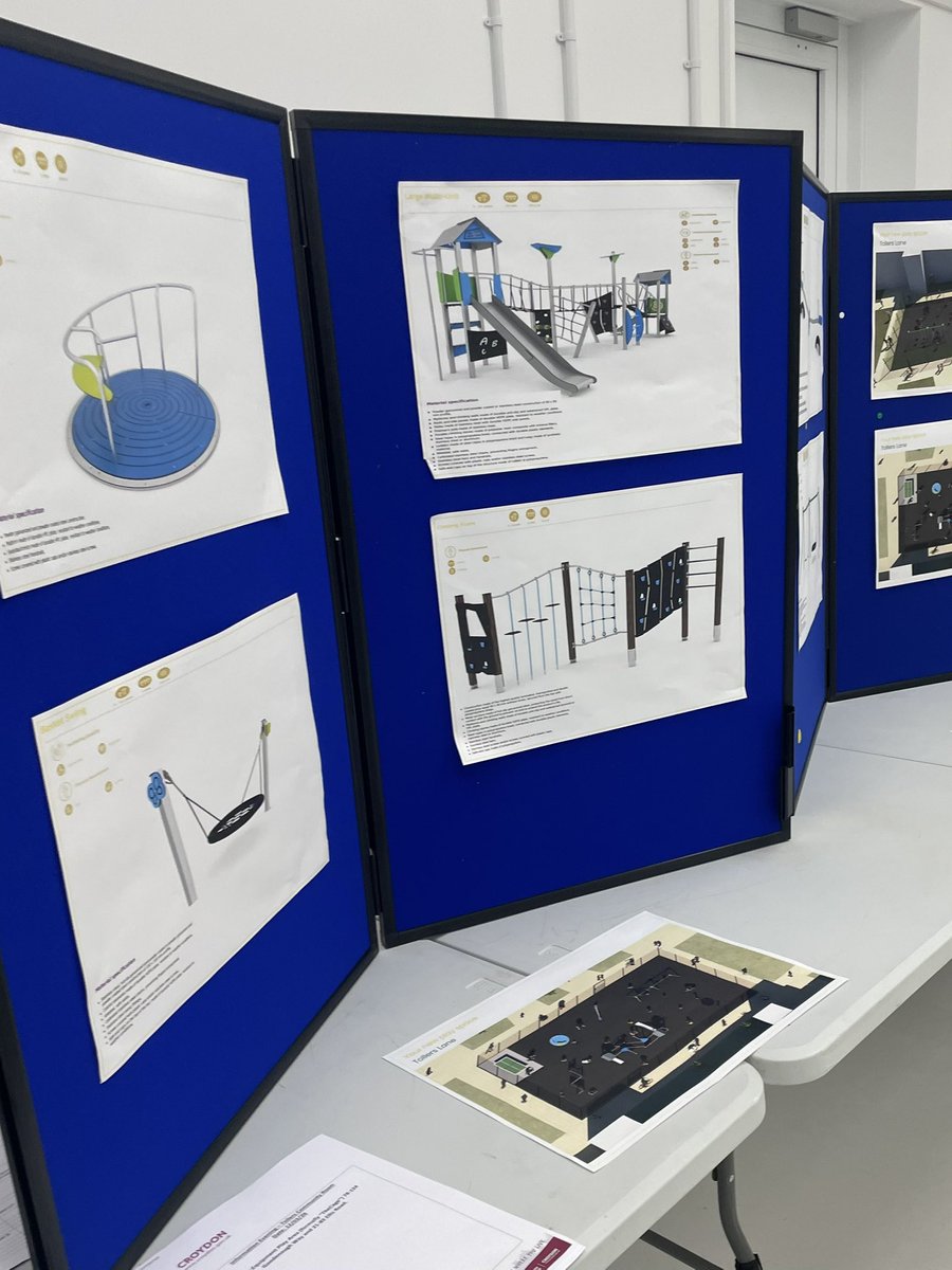 NThampi's tweet photo. Attended the drop-in session today to review the design of the new playground within Tollers Estate, due to be completed by May.
Thank you to the Croydon Council Housing team and @JasonForCroydon for supporting this improvement for the community.
#Coulsdon
@CroydonTories https://t.co/ZvvoQ1Ts8O