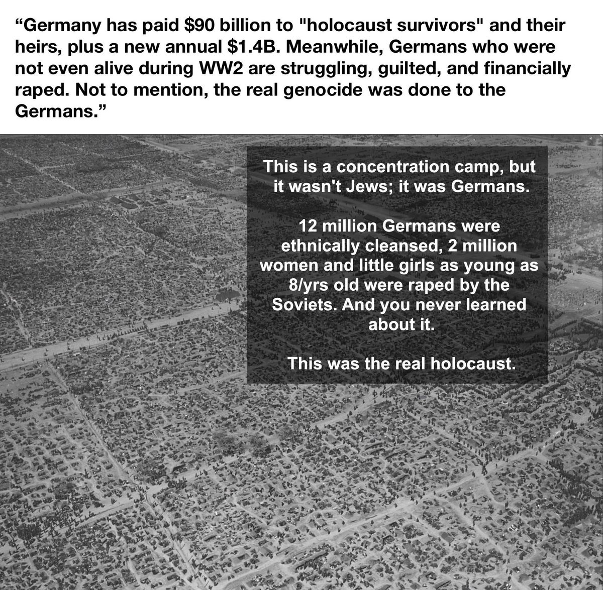 There is nothing I want to see more in my lifetime than the beautiful country of Germany awakening from the nightmare matrix they've been trapped in for the last 80 years, and mounting a comeback for the ages.

I refuse to listen to the blackpillers who say it's too late.