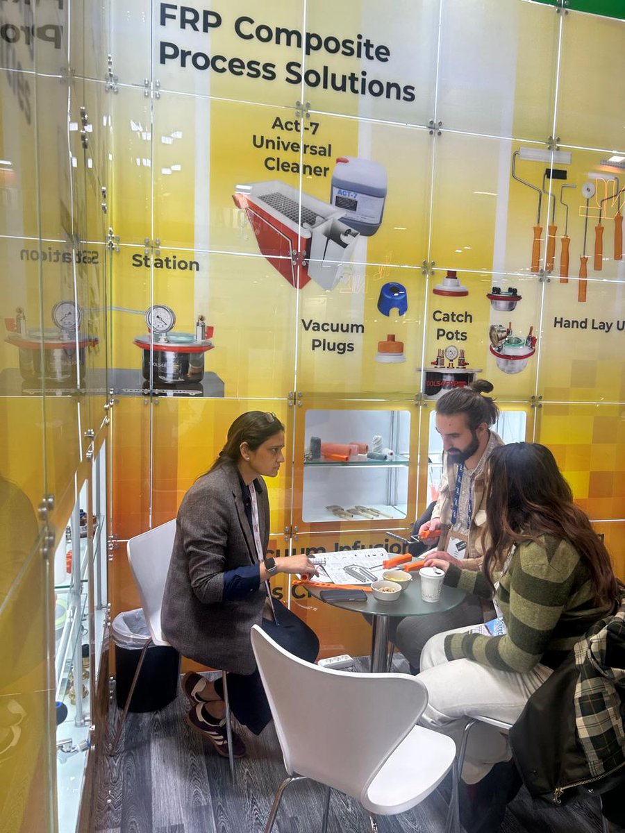 tools4frp160967's tweet photo. We would like to thank everyone who visited us during JEC World 2026.

We truly appreciate the engaging discussions, new connections, &amp; the opportunity to showcase our FRP tooling solutions. 

We look forward to continuing these discussions &amp; building strong collaborations ahead. https://t.co/FWOPBR6sU4