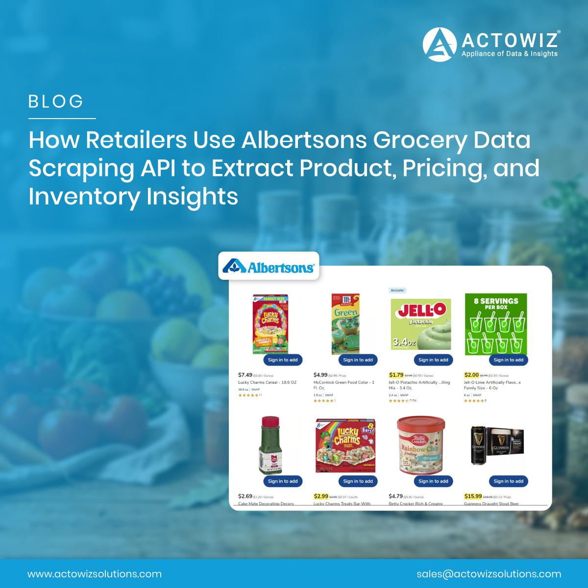actowizsolution's tweet image. 🎬 #AlbertsonsGroceryDataAPI – Extract #ProductPricing &amp;amp; #InventoryInsights for Smarter #RetailIntelligence

👉 Explore More &amp;gt;&amp;gt;&amp;gt; actowizsolutions.com/albertsons-gro…

 #RetailInsights #MarketIntelligence #BusinessIntelligence #DataAutomation #RealTimeData #ActowizSolutions
