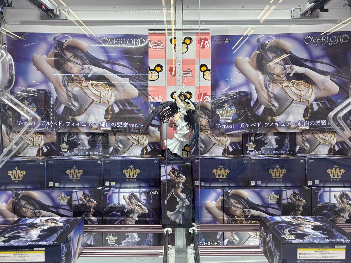💜新景品入荷情報💜 オーバーロード Tｰmost アルベド フィギュア 純白