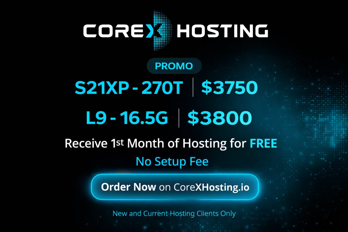 CoreX Hosting tweet media