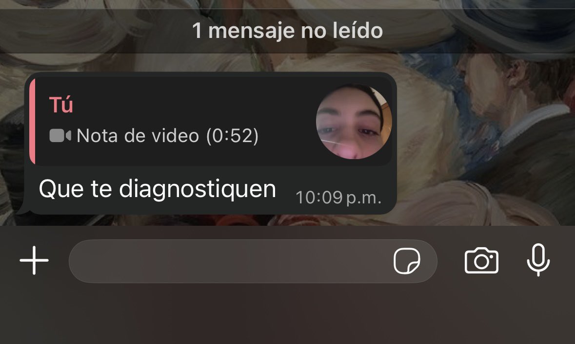 Yo contándole a mi bestie que mi día estuvo padrísimo 
Mi bestie: