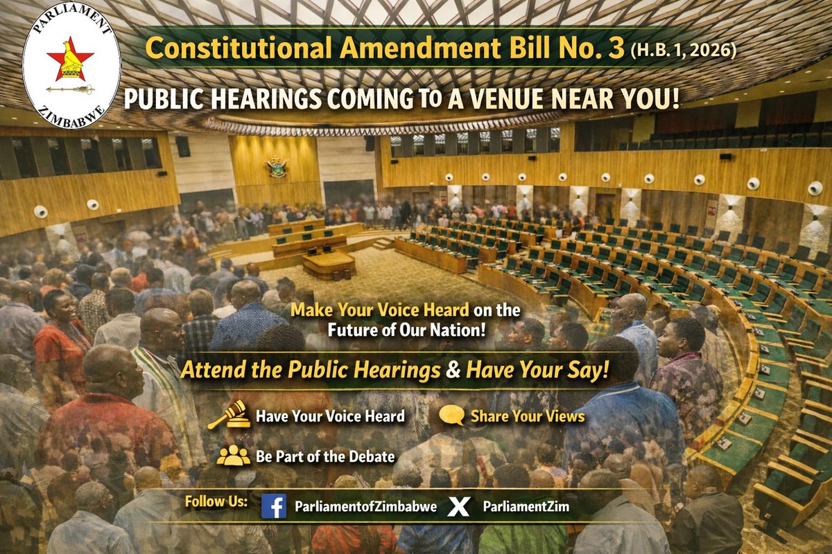 Parliament of Zimbabwe tweet media