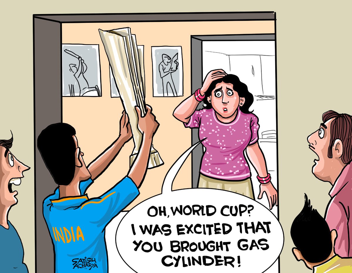 satishacharya's tweet photo. Gas trouble. #LPGshortage
@DainikBhaskar cartoon https://t.co/5RetOuzPor
