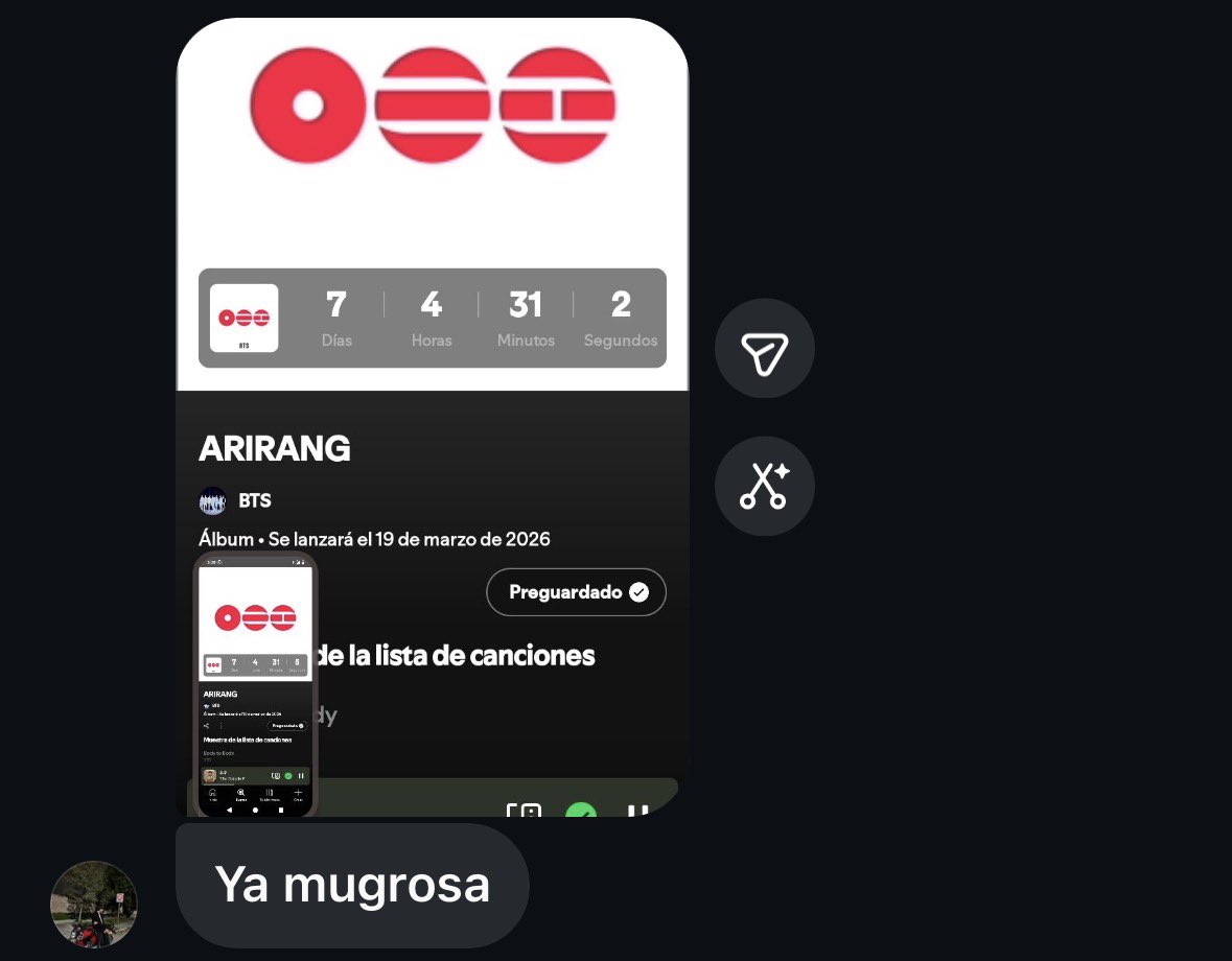Mi hermano q ni army es ya pre guardo y ustedes todavía no pdejas?