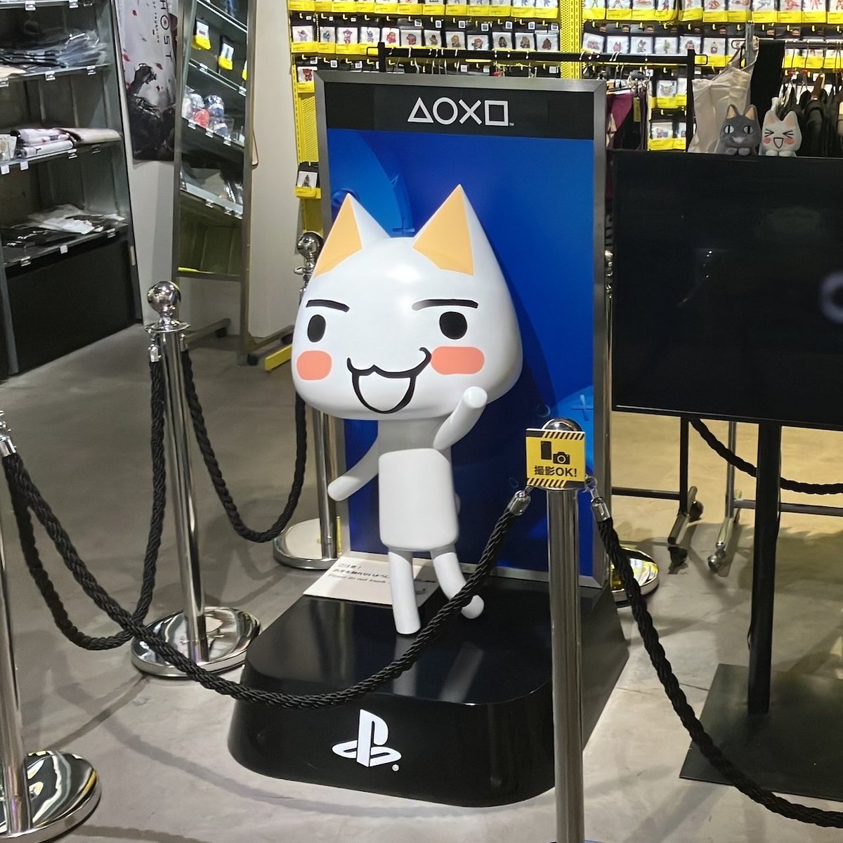 渋谷ロフトにトロの立像が登場🐈❣

期間限定でトロの立像がおじゃましています👀✨
ぜひお立ち寄りください！

POPUPの詳細は引用元をチェック🚩