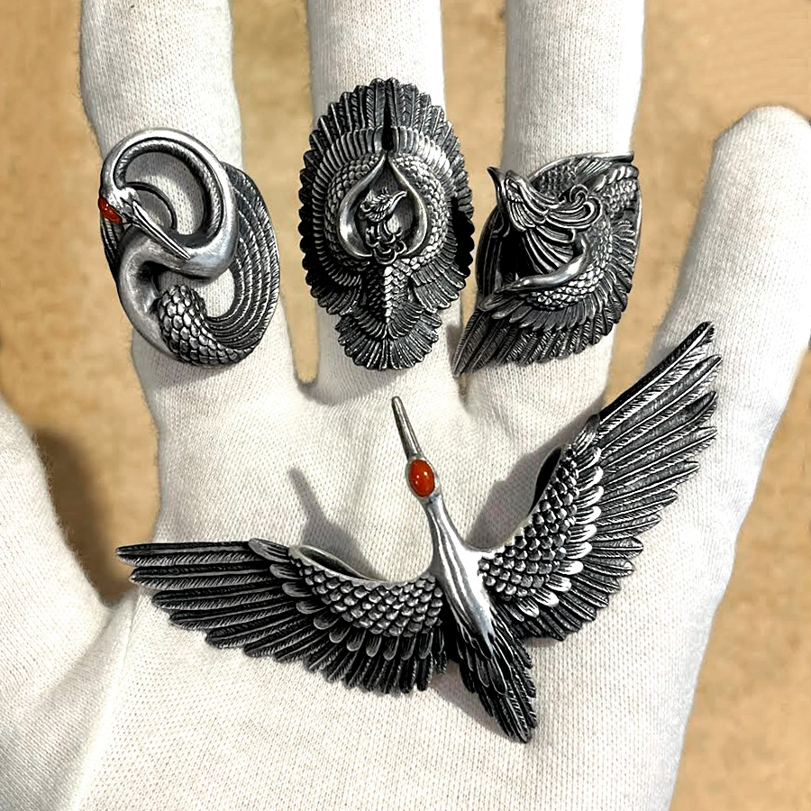 台湾へ旅立ちます。 Dual Flow（デュアルフロウ） 「fly crane pendant 