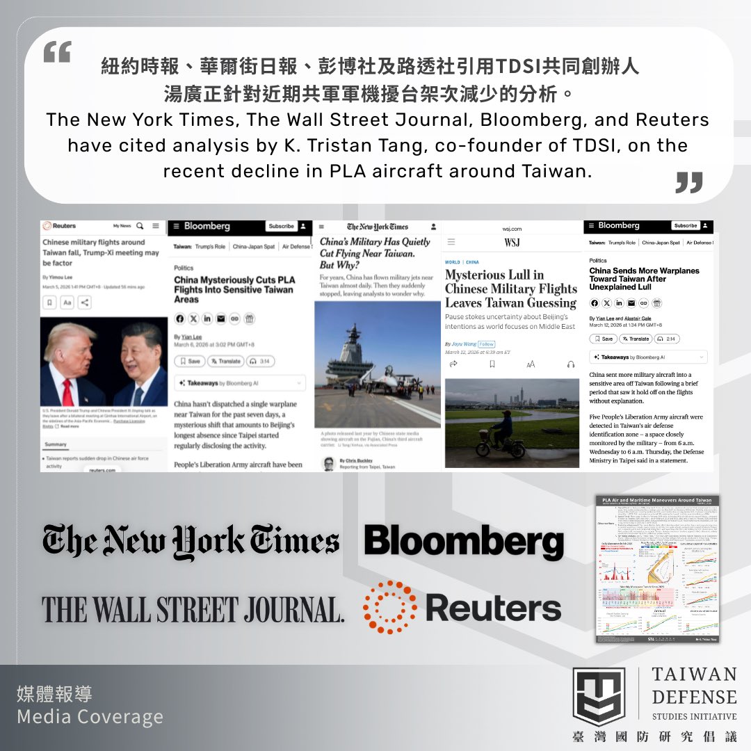 Taiwan Defense Studies Initiative tweet media