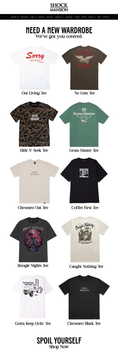 Friday Requires A Fresh New Tee 😍