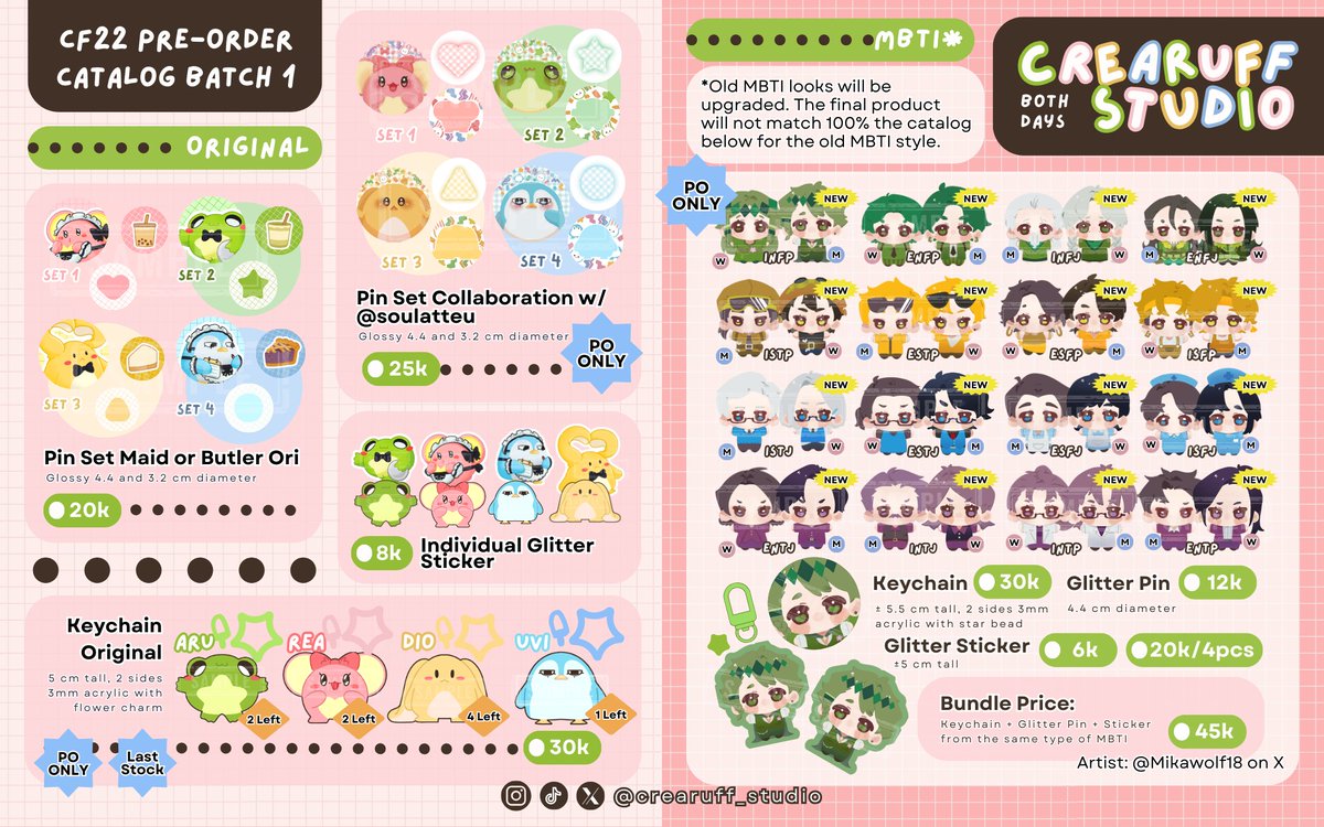 Crearuff Studio | CF22 PREP tweet media