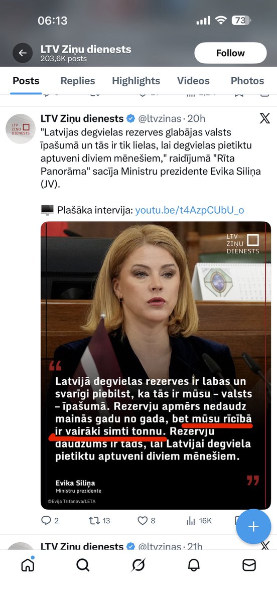 Lato_Lapsa's tweet photo. Latvijas Televīzija, “sabiedriskais” medijs un @ltvzinas smird.
Divi attēli un oriģinālieraksts, kas rāda, kā šīs melīgās prostitūtas cenšas ar Jums manipulēt:
https://t.co/kJYDJtizxT https://t.co/cygOuw17ne