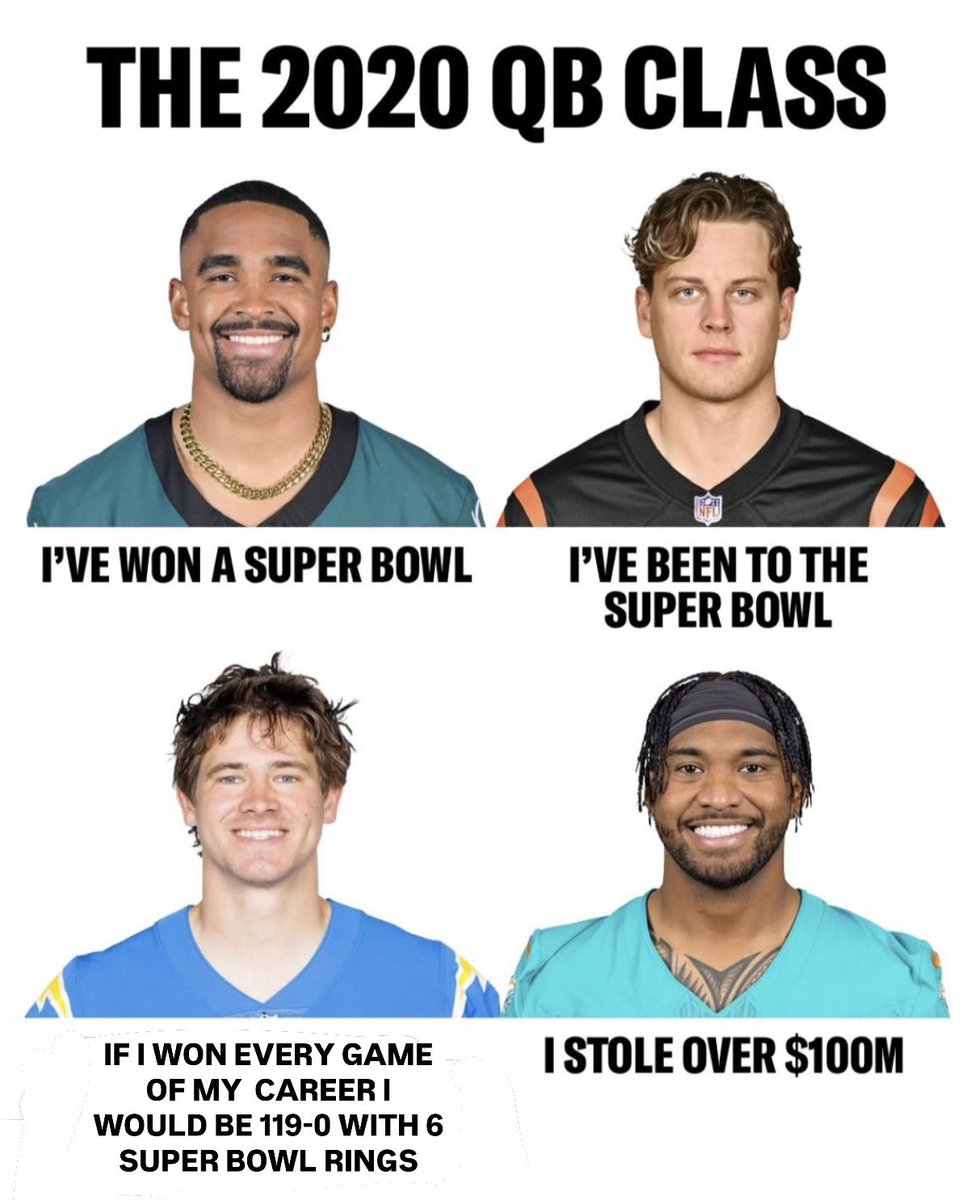 I still dream about how good this QB draft class really was sometimes.