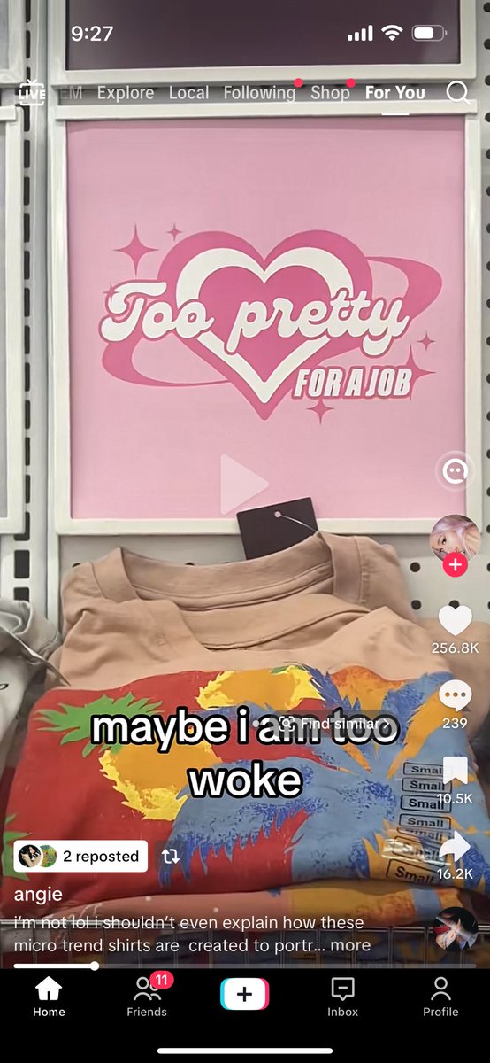 “am i too woke” and it’s the most obvious display of misogyny ever.