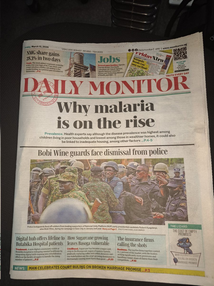 You've got to feel for Bobi Wine's guards. You're trying to protect a subject you're assigned to while other security operatives are making your life hard. You put your life on the line for the subject then your superiors turn around &amp; charge you with disobedience &amp; neglect of