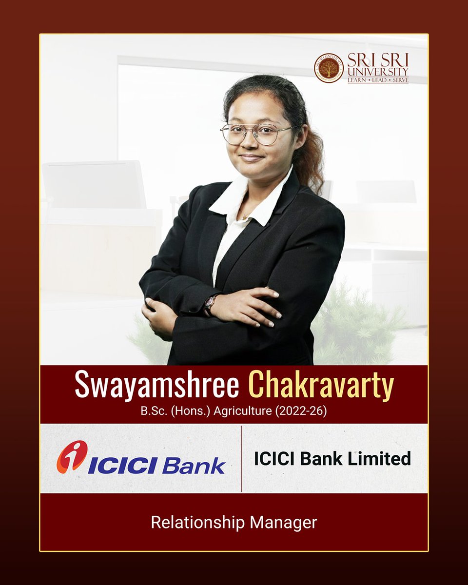 Sri Sri University tweet media