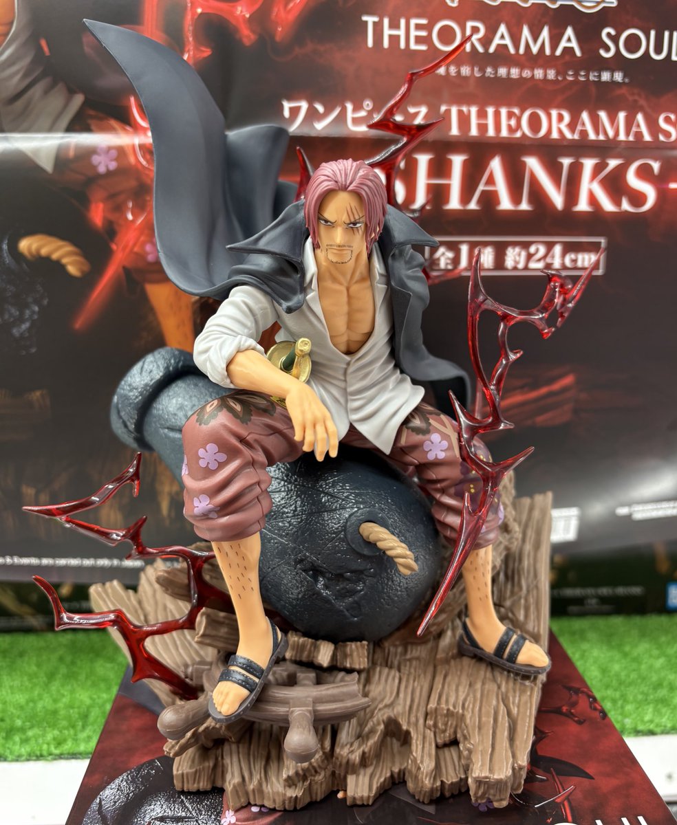 ワンピース THEORAMA SOUL シャンクス フィギュア4個 ワンピース THEORAMA SOUL シャンクス - メルカリ