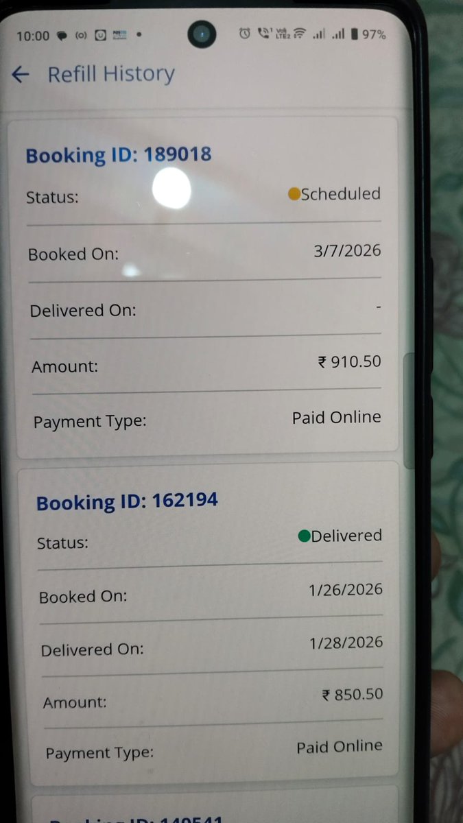 capradeepnoida's tweet photo. @BPCLimited cylinder booked on 7th march, amount paid, still waiting for delivery. Agency person is not responding

Pls do the need full.
#cylinder, #bpcl, https://t.co/JEJ2DQpNjY