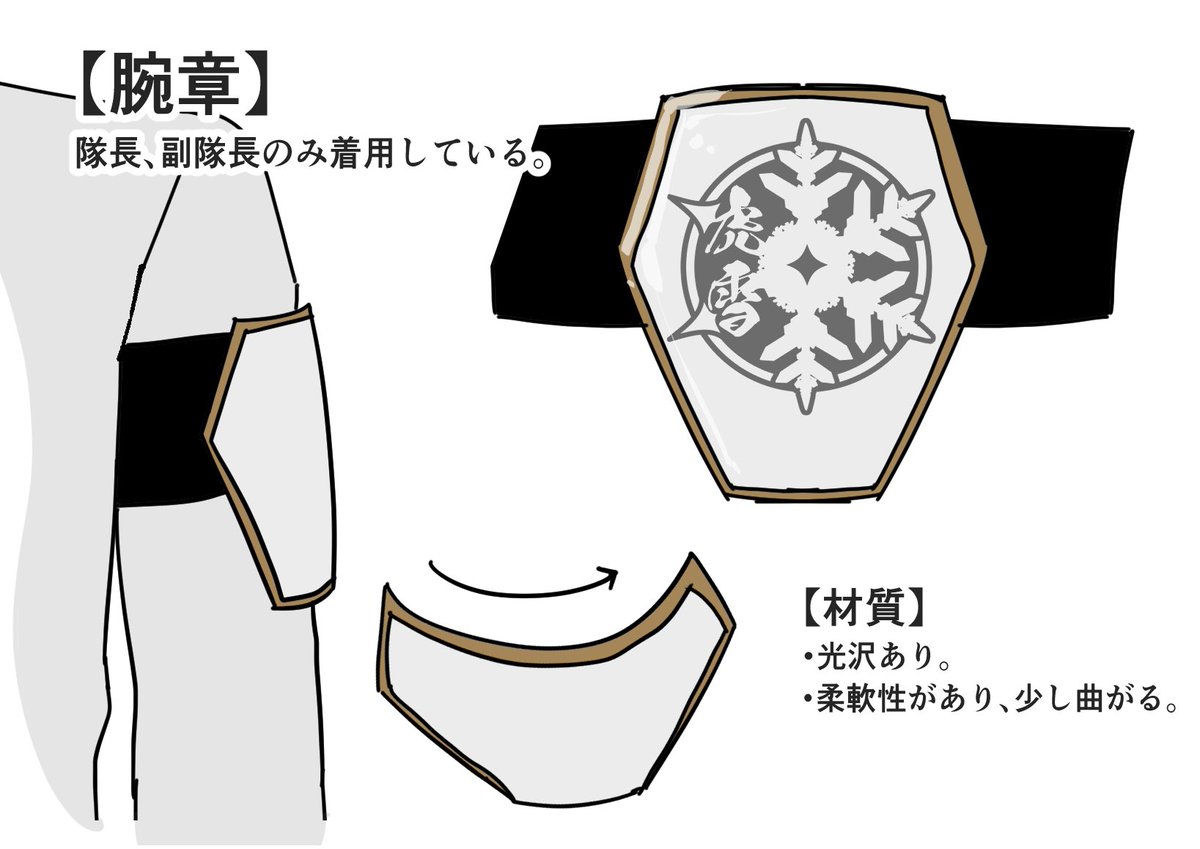 10aru_TL's tweet photo. ・グレイスパラメーターシート
・腕章（隊長副隊長のみ着用）
・ペアリングデザイン
＿＿＿＿＿＿＿＿＿＿＿＿
キャラクターデザイン：こんぶ
※公式NPCのため、創作に使用した際にキャラデザ制作者へのメンション・報告は不要です。

#十アル_CS追記
#十アル_四星将
#十アル_公式 https://t.co/SrE60doXvG