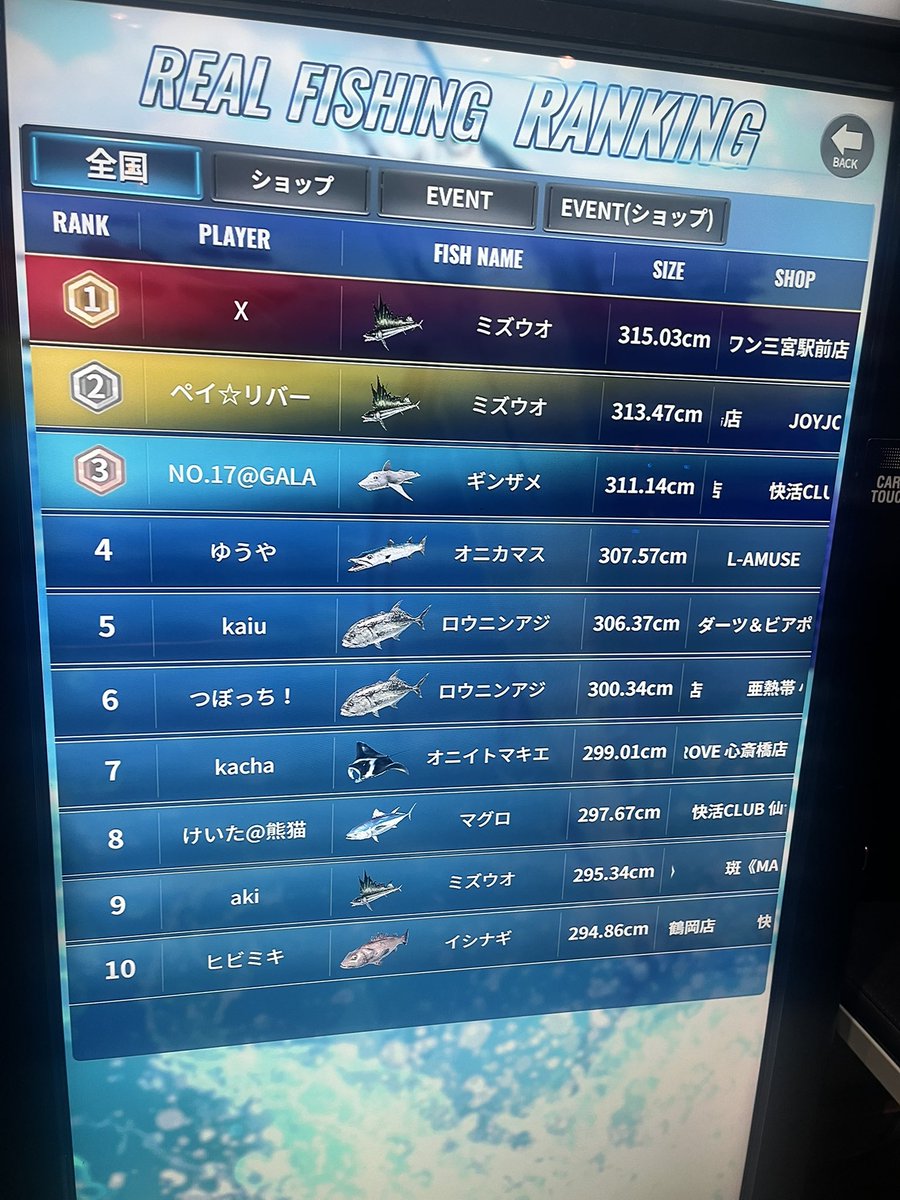 釣りキング【5位】乗りました🎣

すっげー盛り上がりました笑

 #ダーツ
 #フェニックスダーツ