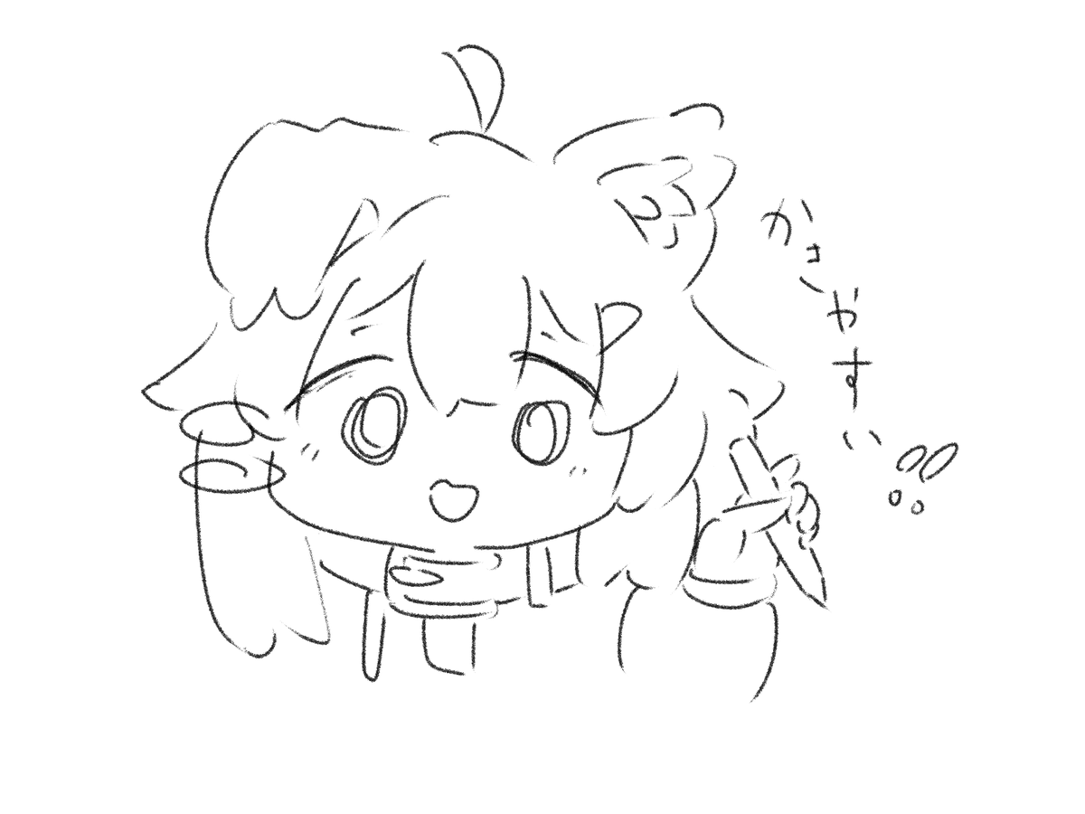 kete3dazo's tweet photo. クリスタデビューした！ https://t.co/j9vEYFBlCM