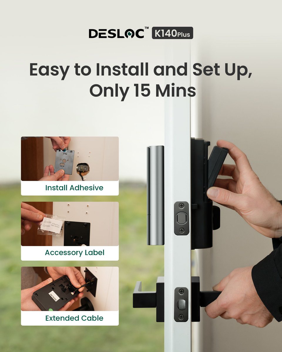 DESLOC Smart Lock tweet media