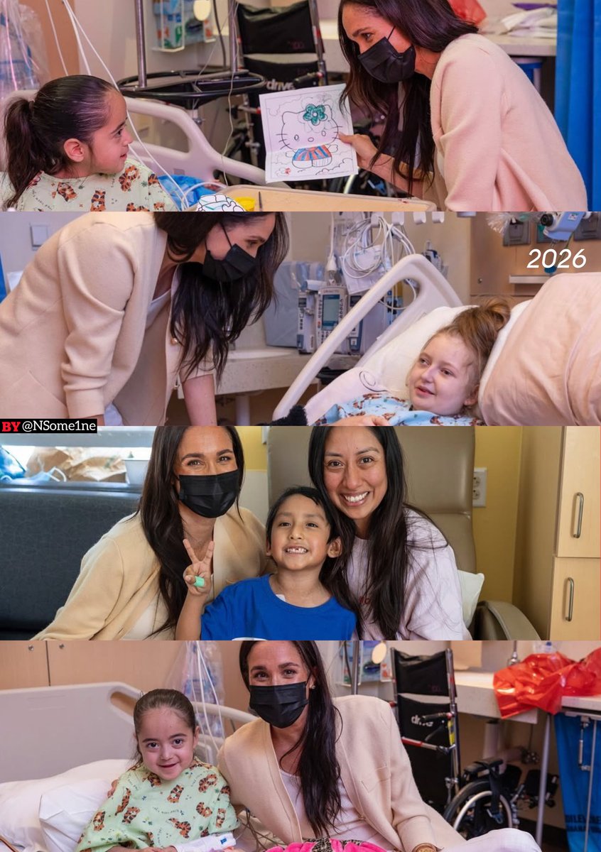 NSome1ne's tweet photo. (I'm late to the party)
#Meghan, the Duchess of Sussex, who is a prominent supporter of the Children’s Hospital Los Angeles (CHLA), visited the Children’s Hospital on Thursday, March 12, as part of CHLA’s month-long Make March Matter campaign. https://t.co/5cP4rMEfVi