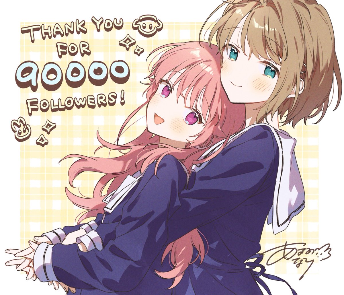 𝐭𝐡𝐚𝐧𝐤 𝐲𝐨𝐮 𝐟𝐨𝐫 𝟗𝟎,𝟎𝟎𝟎 𝐟𝐨𝐥𝐥𝐨𝐰𝐞𝐫𝐬

いつも応援ありがとうございます！
作品を楽しんでくださっている皆さまに心から感謝しています。

そして、7月からはアニメ放送もスタートします📺
これからもよろしくお願いいたします🌼🐰🐶

#きみが死ぬまで恋をしたい #きみ死ぬ