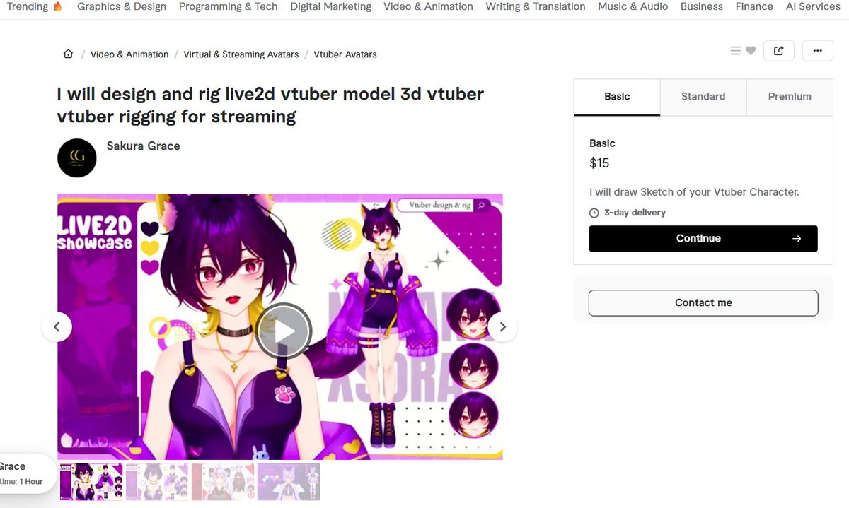 Nanami⋆˚🐾˖° VArtist tweet media