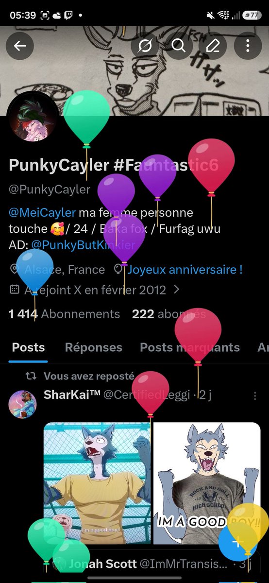 PunkyCayler #Fureast4 tweet media