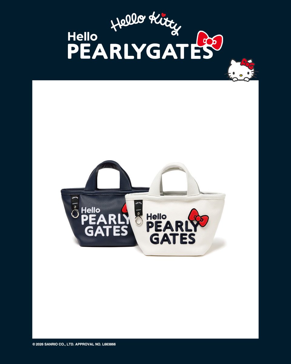 HelloKitty × #PEARLYGATES】 『PEARLY GATESといつでも一緒 #ハロー