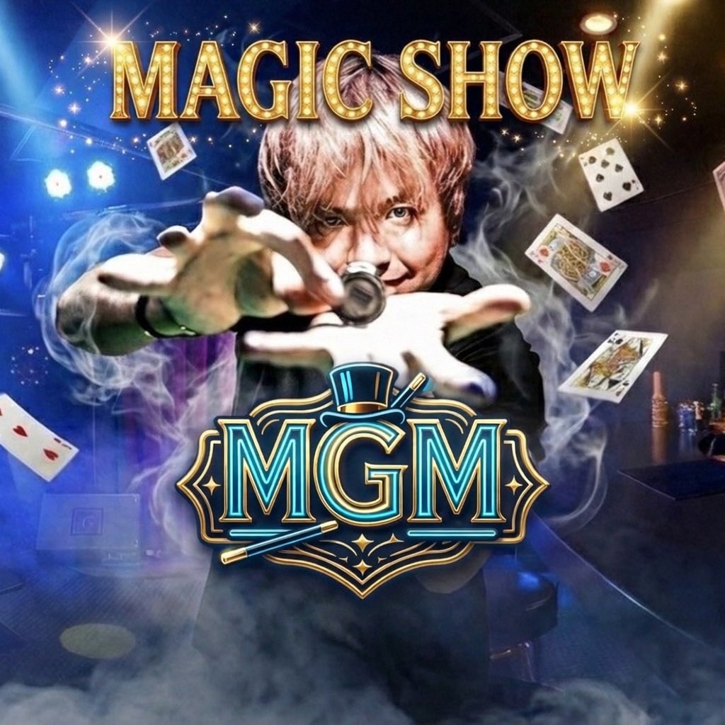 MGM_MAGIC's tweet photo. 嵐LIVEで札幌遠征してる皆様へ。

ライブのあと
「すすきのでどこ行こう？」って
なってませんか？

目の前30cmで起こる
本物のマジックショーがあります。

遠征の夜、
もうひとつ思い出を

📍すすきの
マジックショーのお店MGM

Googleマップ
https://t.co/dFKjyCybeV

#嵐札幌
#プレミストドーム https://t.co/dWgDMUdeyT