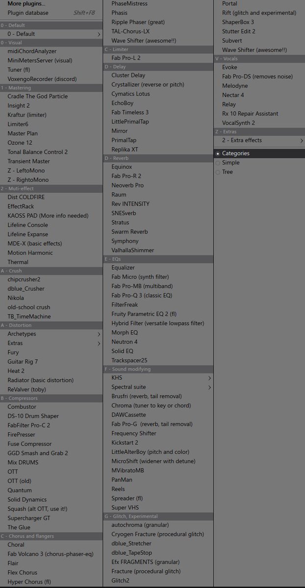 My favourite part in music making is categorising absolutely everything in my DAW 🌸

The feeling of knowing where everything is is so satisfying! I kinda wish I could clean people’s daws as like a side hobby, it’s so peak…