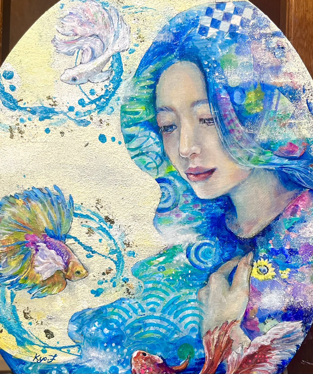 個展まであと２週間！
今回も私なりにいろいろ挑戦してみた作品がたくさんあります。ぜひ実物を観に来てください~！
　藤野今日子個展
場所：銀座中央ギャラリー　第2(315号)
　2026年3月29日(日)〜4月4日(土)

#藤野今日子個展 
#kyokofujino 
#銀座中央ギャラリー