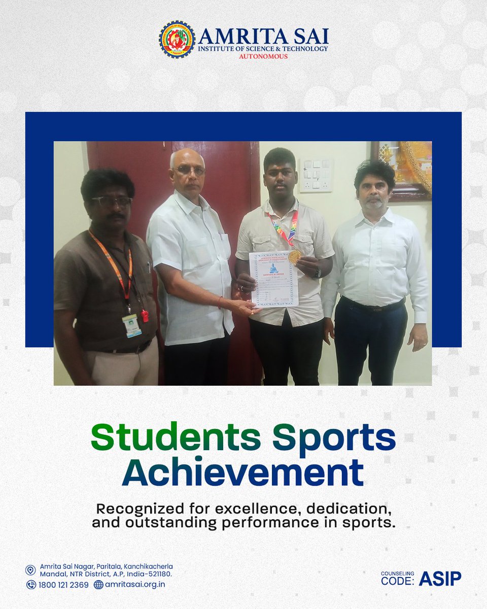 Amrita Sai College tweet media