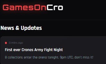 Games On Cro 🎮🕹️ tweet media