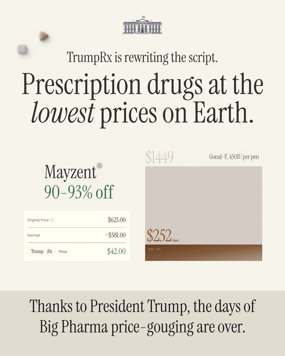 The White House tweet media