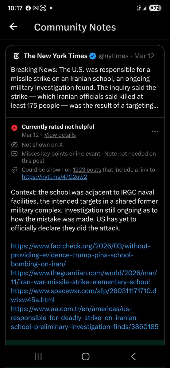 FionaLakeAus's tweet image. Its times like this that I love being a Community Notes contributor 
#communitynotes