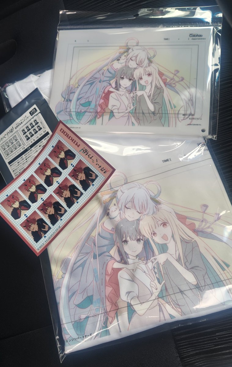 超かぐや姫！」劇場グッズ無事買えました！✨欲しかったラフ画アクリル