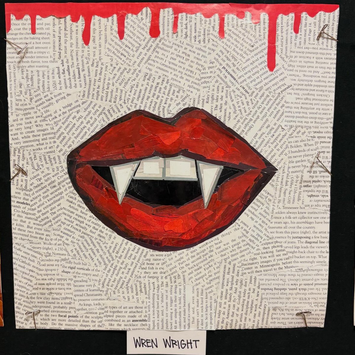 ArtWaggoner's tweet photo. Intro to 2D artists with their Text to Collage projects. https://t.co/7EgxQPN1yN